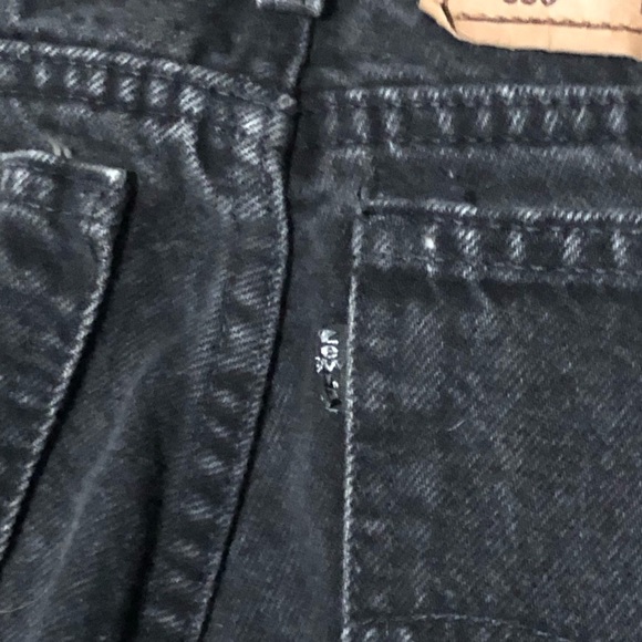 Vintage Levi's 550 Jeans Men's 36x32 High Rise Straight Leg 90's Made in USA Den - Picture 6 of 7